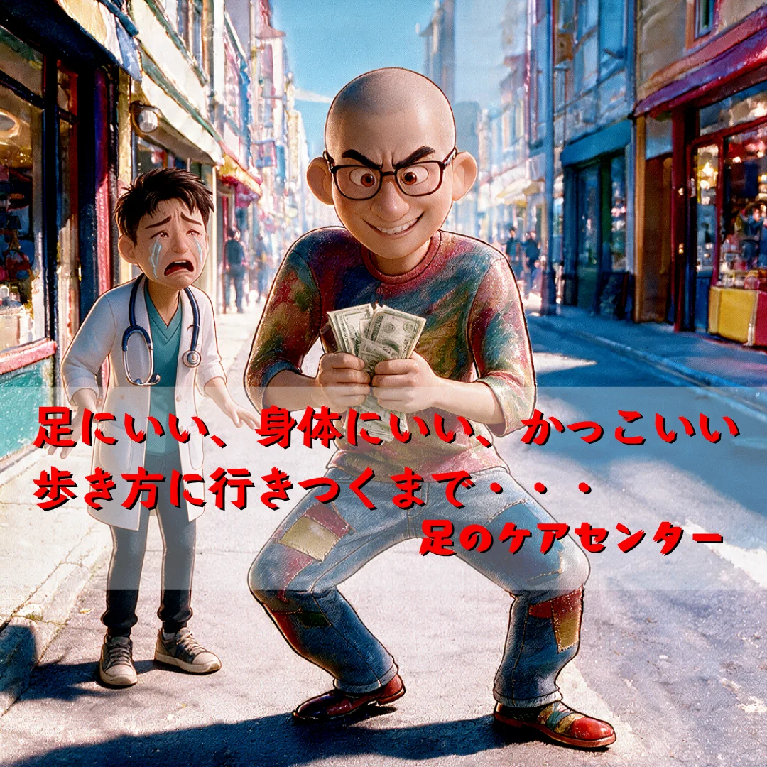 足にいい、身体にいい、かっこいい歩き方まで行きつくまで